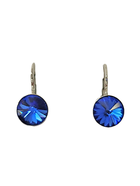 Boucles d'Oreilles Argent et Cristal Spark | UB Bijoux