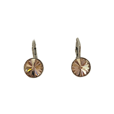 Boucles d'Oreilles Argent et Cristal Spark | UB Bijoux