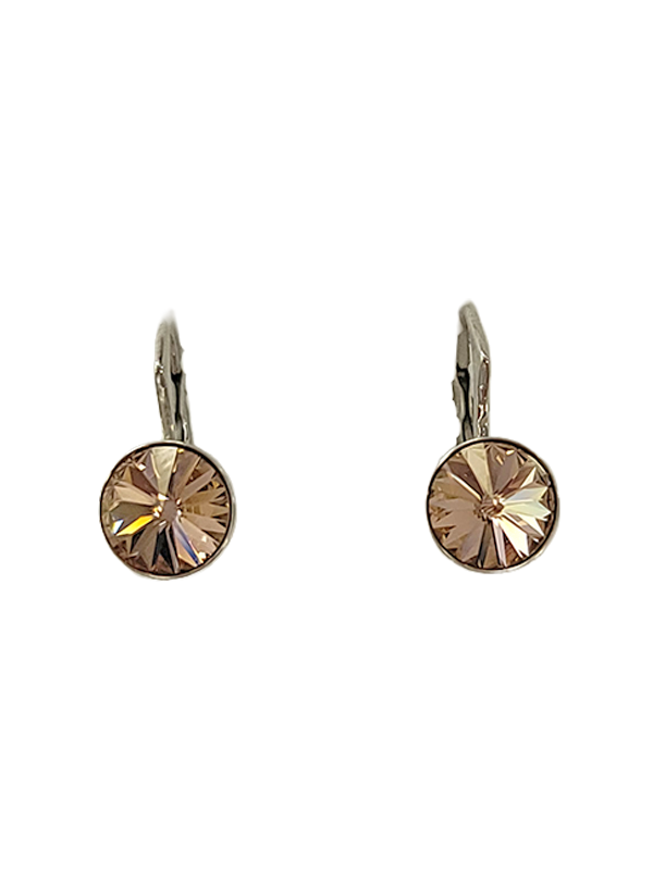 Boucles d'Oreilles Argent et Cristal Spark | UB Bijoux