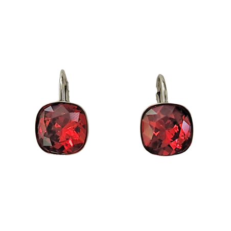 Boucles d'Oreilles Argent et Cristal Spark | UB Bijoux