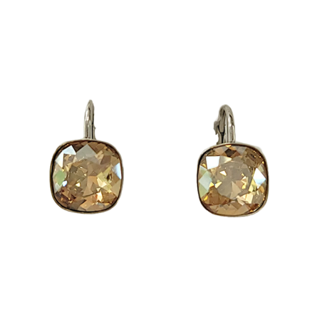 Boucles d'Oreilles Argent et Cristal Spark | UB Bijoux