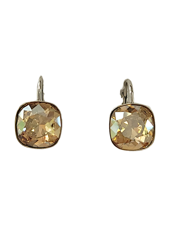 Boucles d'Oreilles Argent et Cristal Spark | UB Bijoux