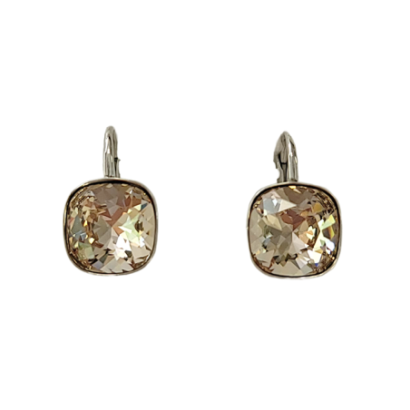 Boucles d'Oreilles Argent et Cristal Spark | UB Bijoux