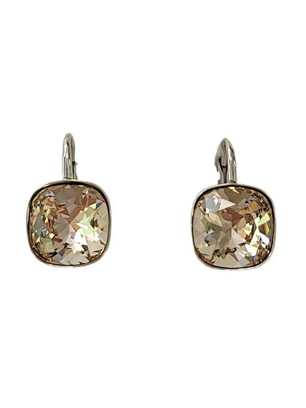 Boucles d'Oreilles Argent et Cristal Spark | UB Bijoux