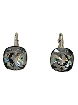 Boucles d'Oreilles Argent et Cristal Spark | UB Bijoux