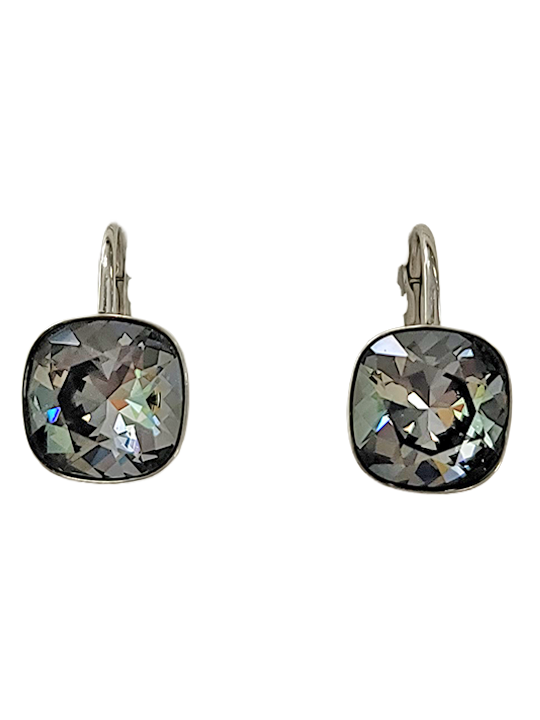 Boucles d'Oreilles Argent et Cristal Spark | UB Bijoux