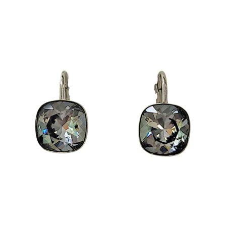 Boucles d'Oreilles Argent et Cristal Spark | UB Bijoux