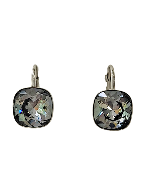 Boucles d'Oreilles Argent et Cristal Spark | UB Bijoux