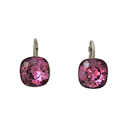 Boucles d'Oreilles Argent et Cristal Spark | UB Bijoux