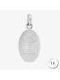 Médaille De Baptême Vierge Miraculeuse Argent | UB Bijoux
