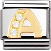 Maillons Nomination Lettres en Or - maillons du bracelet composable