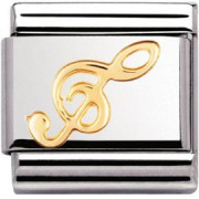 Maillons Nomination Musiqe - les maillons du bracelet composable