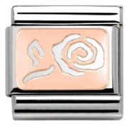 Maillons Nomination Or rose - les maillons du bracelet composable