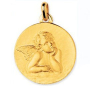 Medaille de bapteme ange