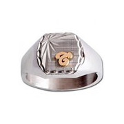 Chevalière homme Argent à commander - Bijou d'Exception chez UB Bijoux