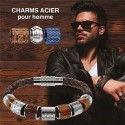 Charms bracelet homme