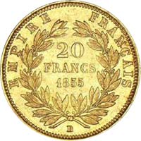 Pièce de 20 francs en or